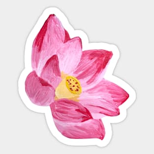 Lotus Flower Sticker